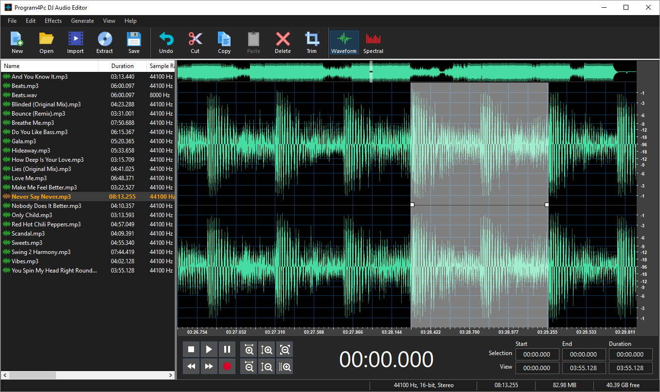 audio editor software free download for mac
